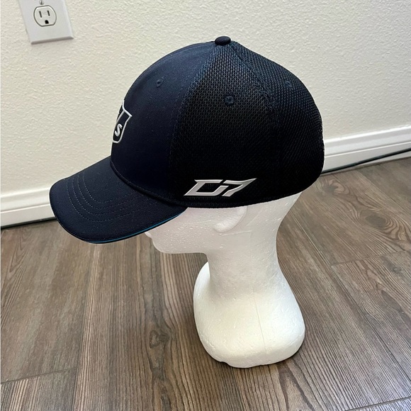 Wilson Black Cap with White and Red Accents - Picture 2 of 8